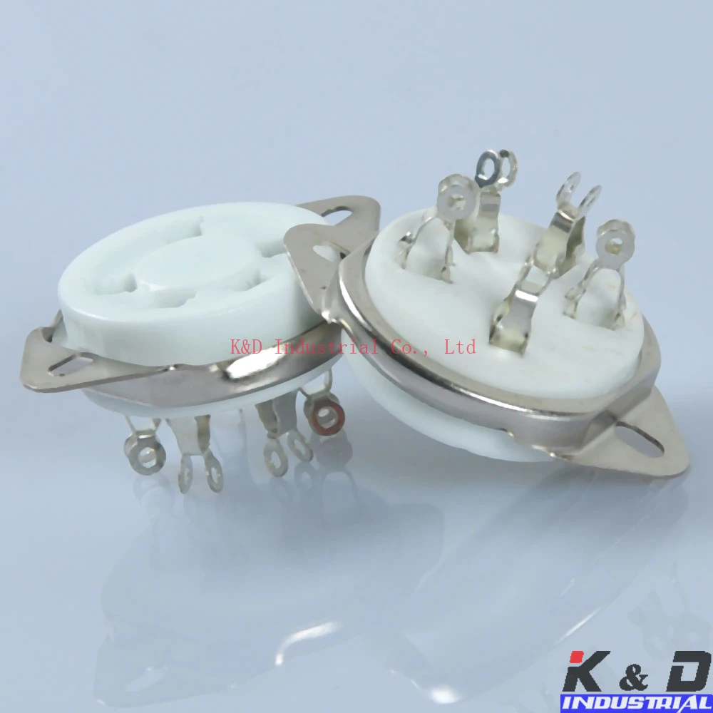2 шт. 5PIN ceramicsc вакуумная трубка розетка для 807 27 24 UX5 базовый клапан аудио усилитель