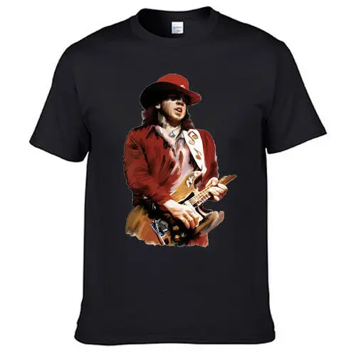 Футболка с круглым вырезом в стиле американской музыки гитары певицы|Мужские