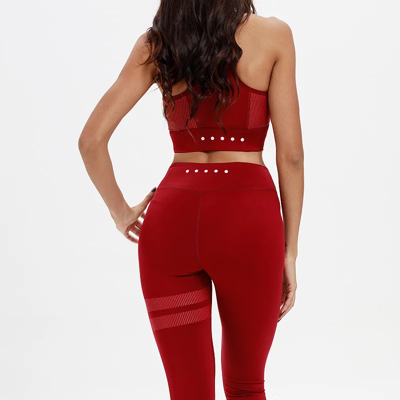 2019 Conjunto Deportivo Mujer 2 шт. одежда для йоги фитнес спортивный костюм #20d50|Комплекты йоги|