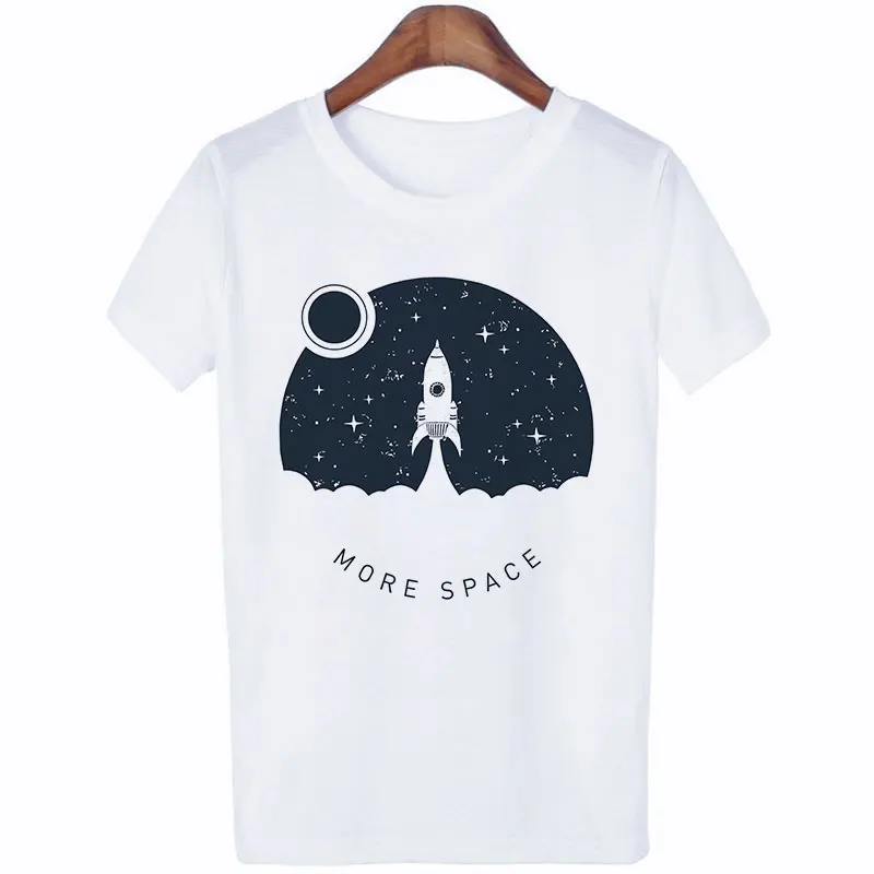 1339 Vintage Vogue Whale Tail Printed Gothic Tshirt Cosmic Belief Harajuku Summer Tops T Shirt Women Vintage Streetwear Vegan T-shirt - Цвет: 1339