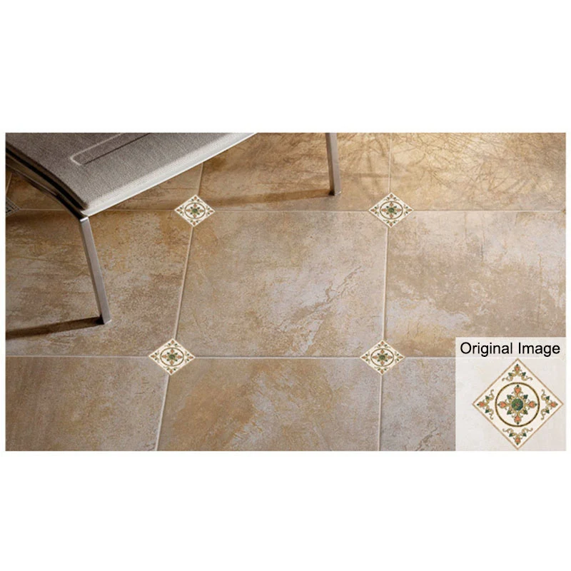 

3D Tile Stickers Kitchen Wall Tile Stickers Bathroom Floor Tiles Stickers 12cm Waterproof Geometric Tile Stickers Decal Home