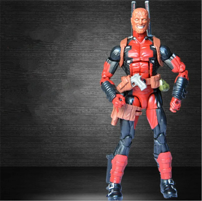Marvel Мстители X-men Legends Дэдпул ПВХ фигурка игрушки Аниме Коллекционная модель игрушки Подвижная кукла лучший подарок