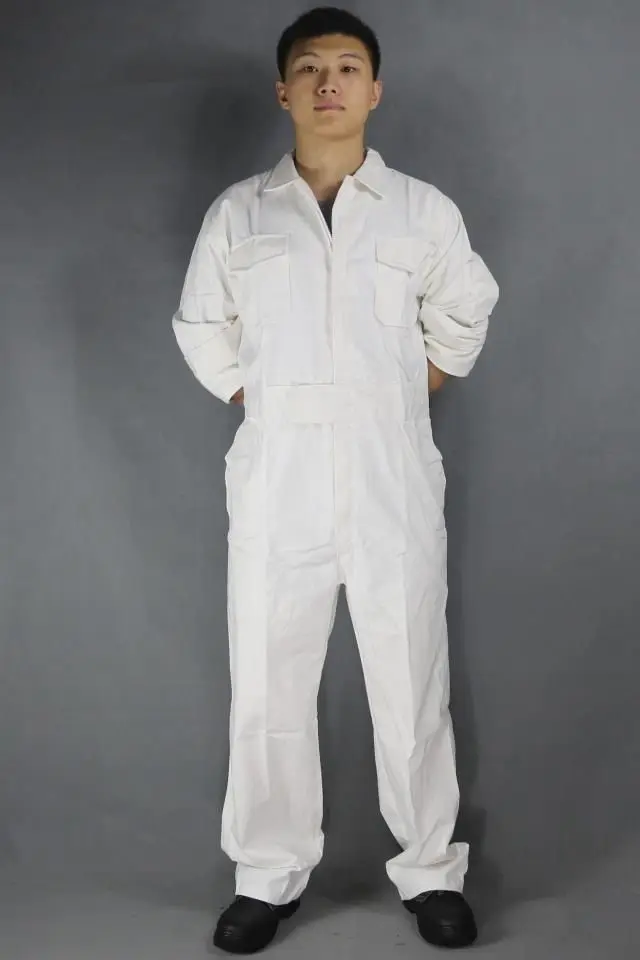 Мужской защитный комбинезон из 100% хлопка Мужская рабочая одежда мужской для