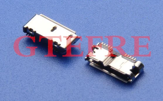 2 шт. Micro USB 3 0 B Type DIP2 гнездовой разъем 10pin для мобильных жестких дисков