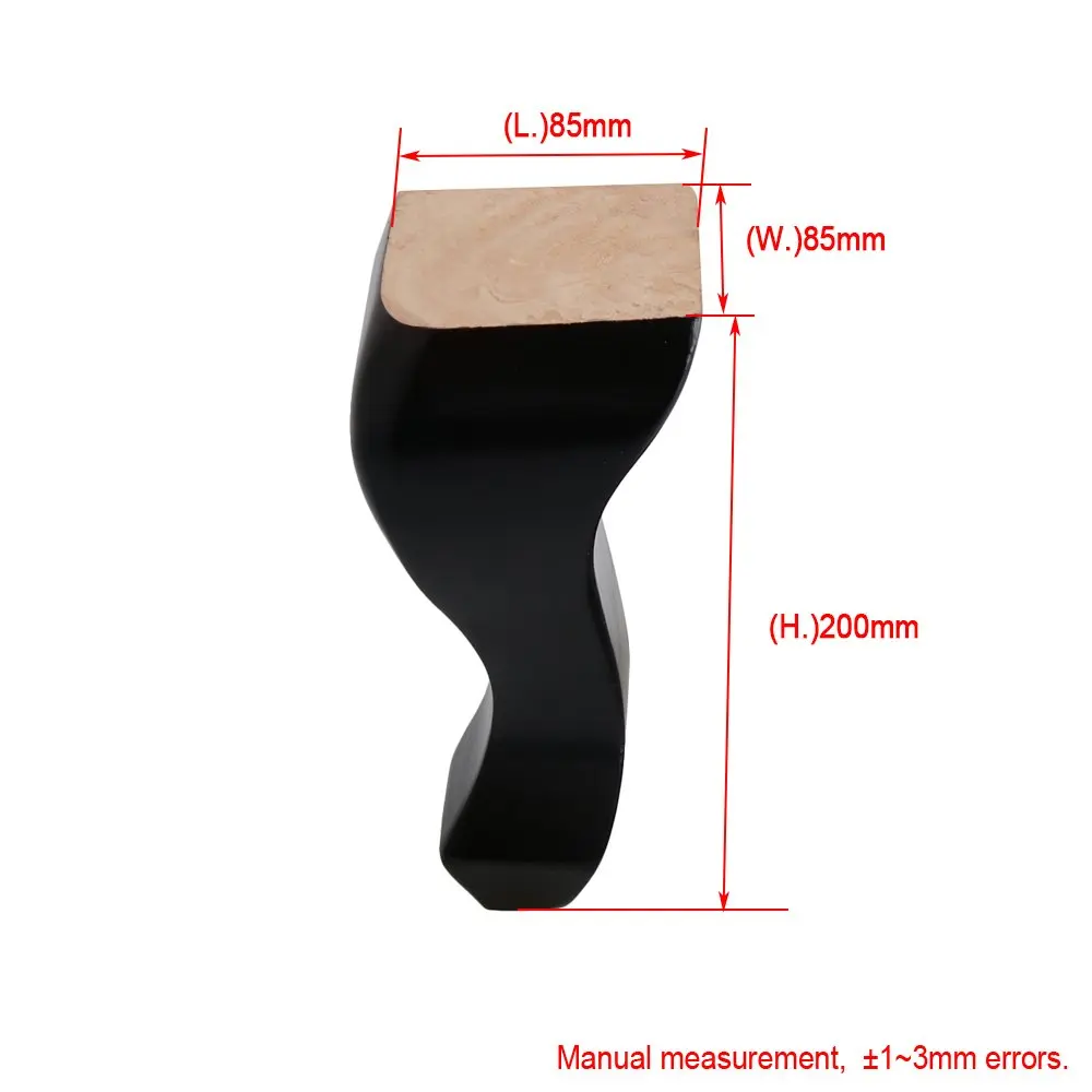 4 шт. деревянные ножки для дивана и стула 20 см|Мебельные ножки| |