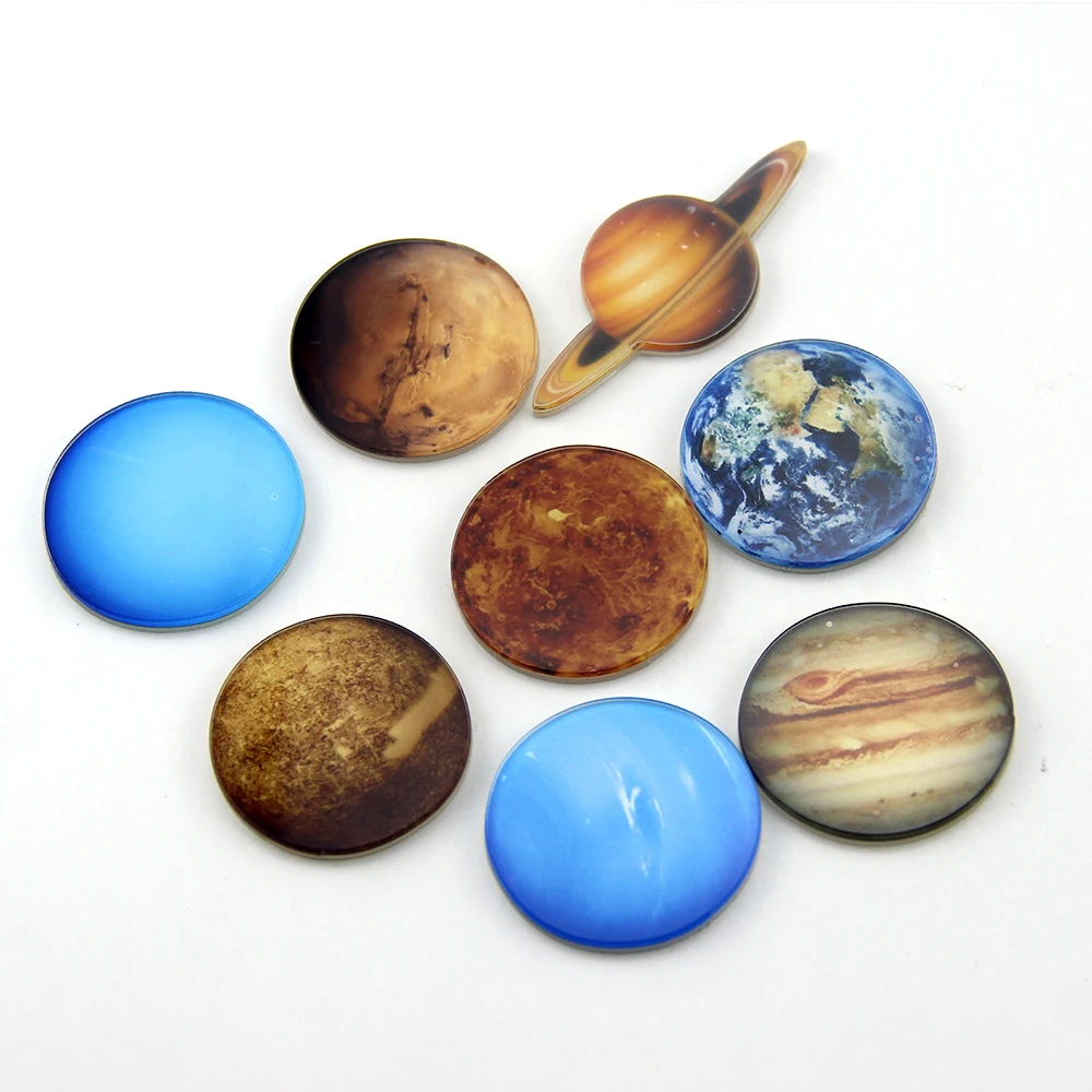 1 шт. Творческий Планета Земля рисунок значок для одежды акриловые значки милый