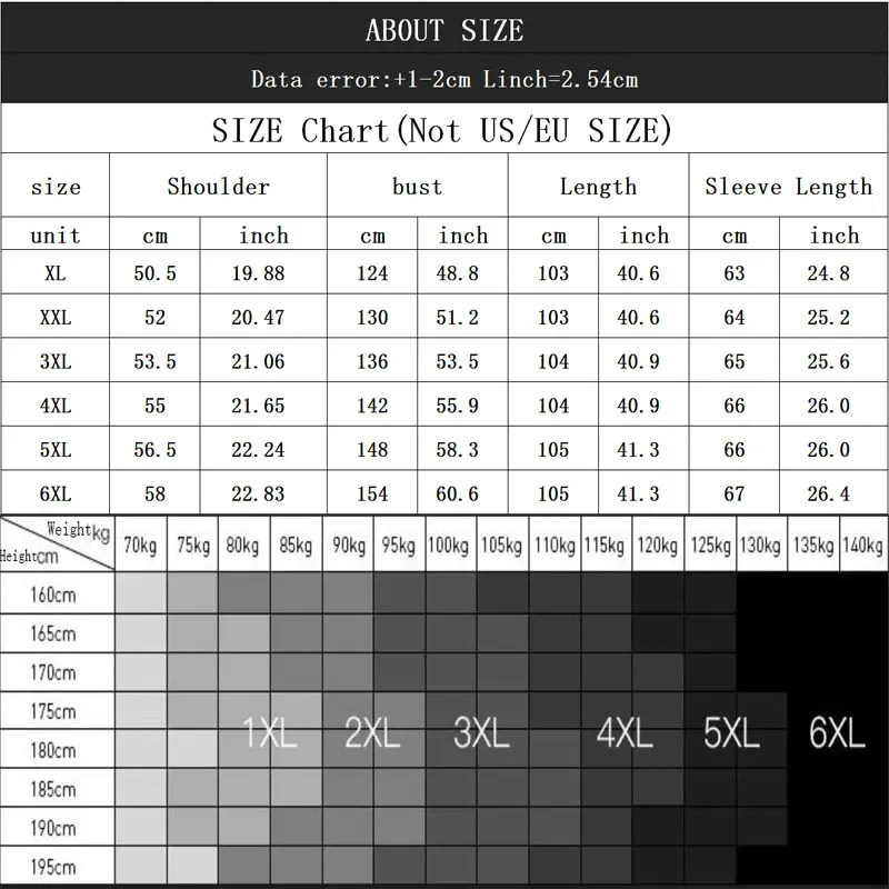 

2018 Men's Loose Large Size Hooded Park Jacket Winter Long Cotton Coat Black Warm Jacket More Size XL-6XL for 140kg Men's Wear