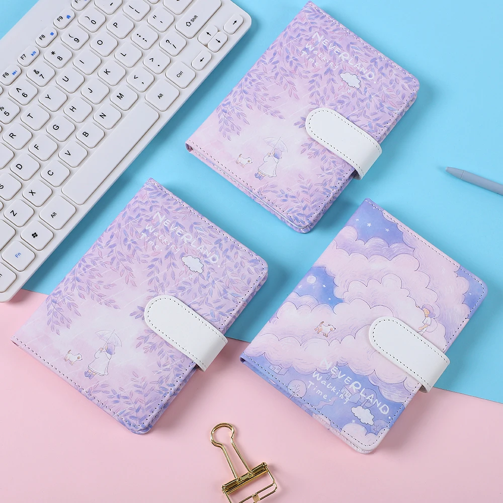 Милый креативный блокнот с магнитным замком ежедневник для творчества записная