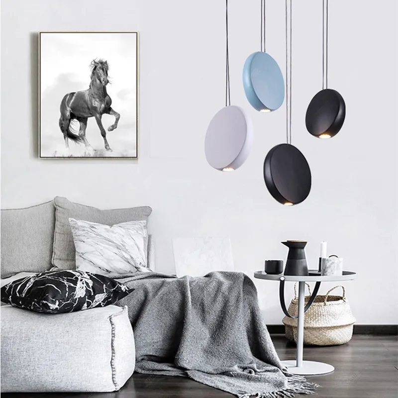 Светодиодные обеденные светильники Современное искусство ресторан подвесной