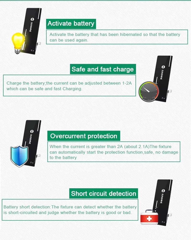 SS 915 универсальная батарея активация доска quick charge инструменты для ПХБ с USB