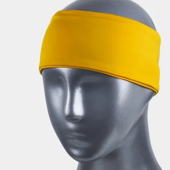 9 см Широкий Sweatband дышащие спортивные повязки для волос чистый цвет головная повязка высокой эластичности, для бега фитнес тренажерный зал Йога повязка для волос для мужчин и женщин - Цвет: Sweatband-Y