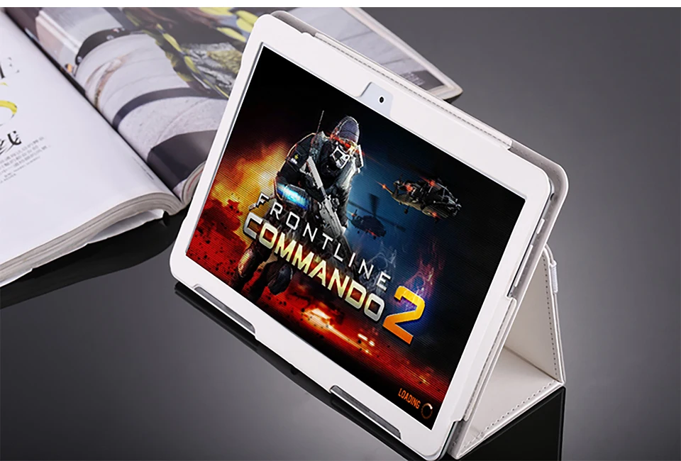 10 дюймов планшетный ПК 1" HD ips экран восемь ядер 4G связь wifi Интернет Bluetooth металлический корпус Android 6,0 1900*1200 32 Гб