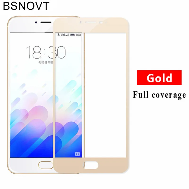 2 шт защита экрана Meizu M3 Note стекло закаленное для полное покрытие Meilan 3 пленка