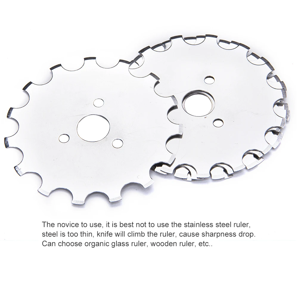 5 шт. 45 мм вязаная кромка вращающиеся резаки лопасти лоскутная ткань кожа бумага