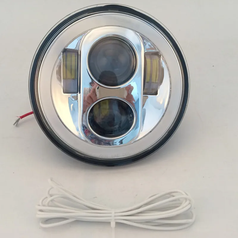 Фара мотоциклетная с ангельскими глазами 5 75 дюйма 3/4 |