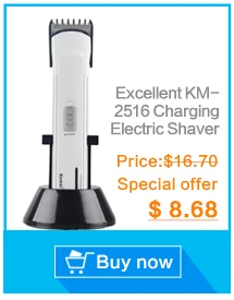 Kemei KM-5017 триммер для волос перезаряжаемая электрическая машинка для стрижки волос Водонепроницаемая Высокая мощность для мужчин детская машинка для стрижки Парикмахерская бритва