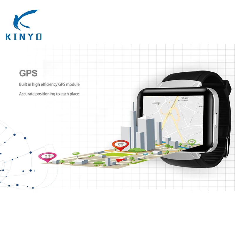 Смарт часы с Bluetooth 2 дюйма MTK6572 512 МБ ОЗУ 4 Гб ПЗУ GPS|Смарт-часы| |