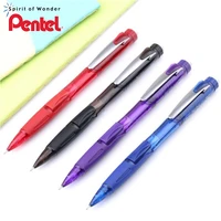 4 pcs pentel pd275 mechanical pencil 0 5mm side automatic pencil eraser japan 4 colors writing supplies office school supplie