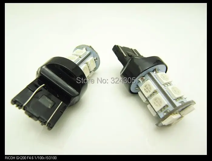 12 X T20 7443 тормозной Светильник лампы 13 светодиодный 5050 SMD W21/5W 7440 двойная