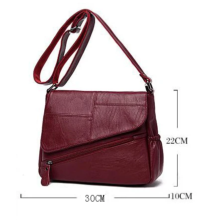

Chu JJ Female Messenger Bags Feminina Bolsa Leather Luxury Handbags Women Bags Designer Patchwork Ladies Shoulder Bag