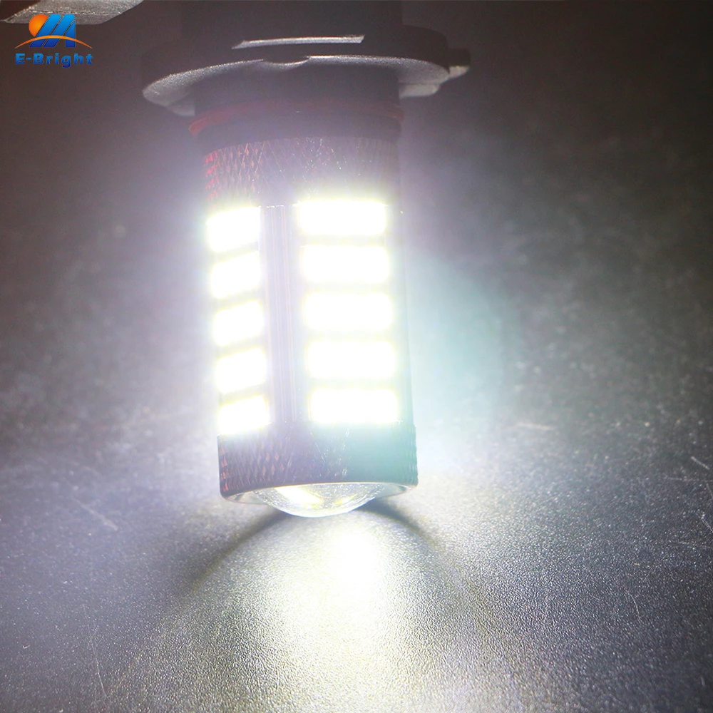 2 шт. светодиодные лампы H11 H4 H7 1200LM 2835 63 SMD led 9005 9006 P13W автомобильный головной