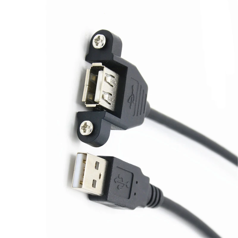 Компьютерная линия передачи данных USB 2 0 B розетка Панельное крепление к