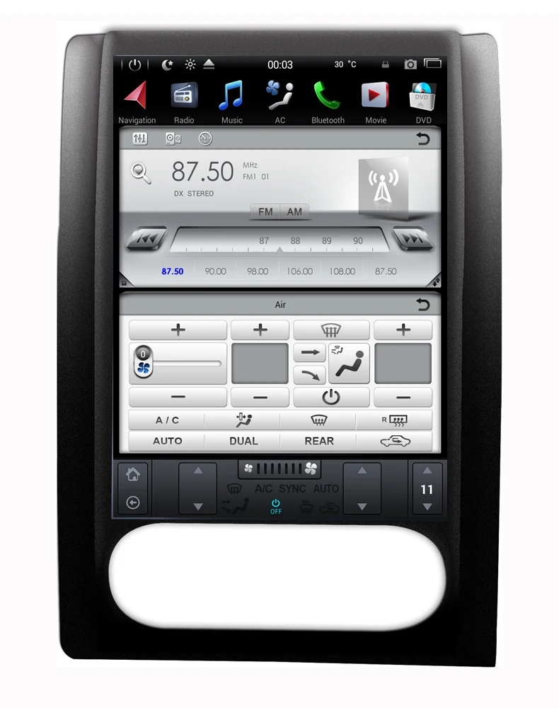 Автомобильный dvd-плеер PX6 10 4 дюймов в стиле tesla android 9 0 gps-плеер для nissan X-TRAIL Qashqai MX6