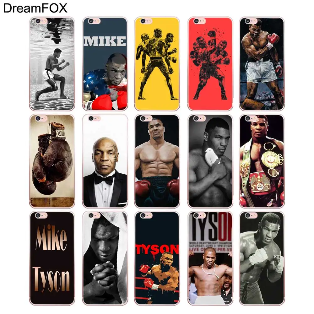 L209 Mike Tyson Мягкий ТПУ силиконовый чехол для Apple iPhone 11 Pro X XR XS Max 8 7 6 6S Plus 5 5S SE 5C 4 4S |