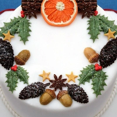Fondant (сахарная) пресс форм звездочки бадьяна корицы фенхеля маринад Пособия по