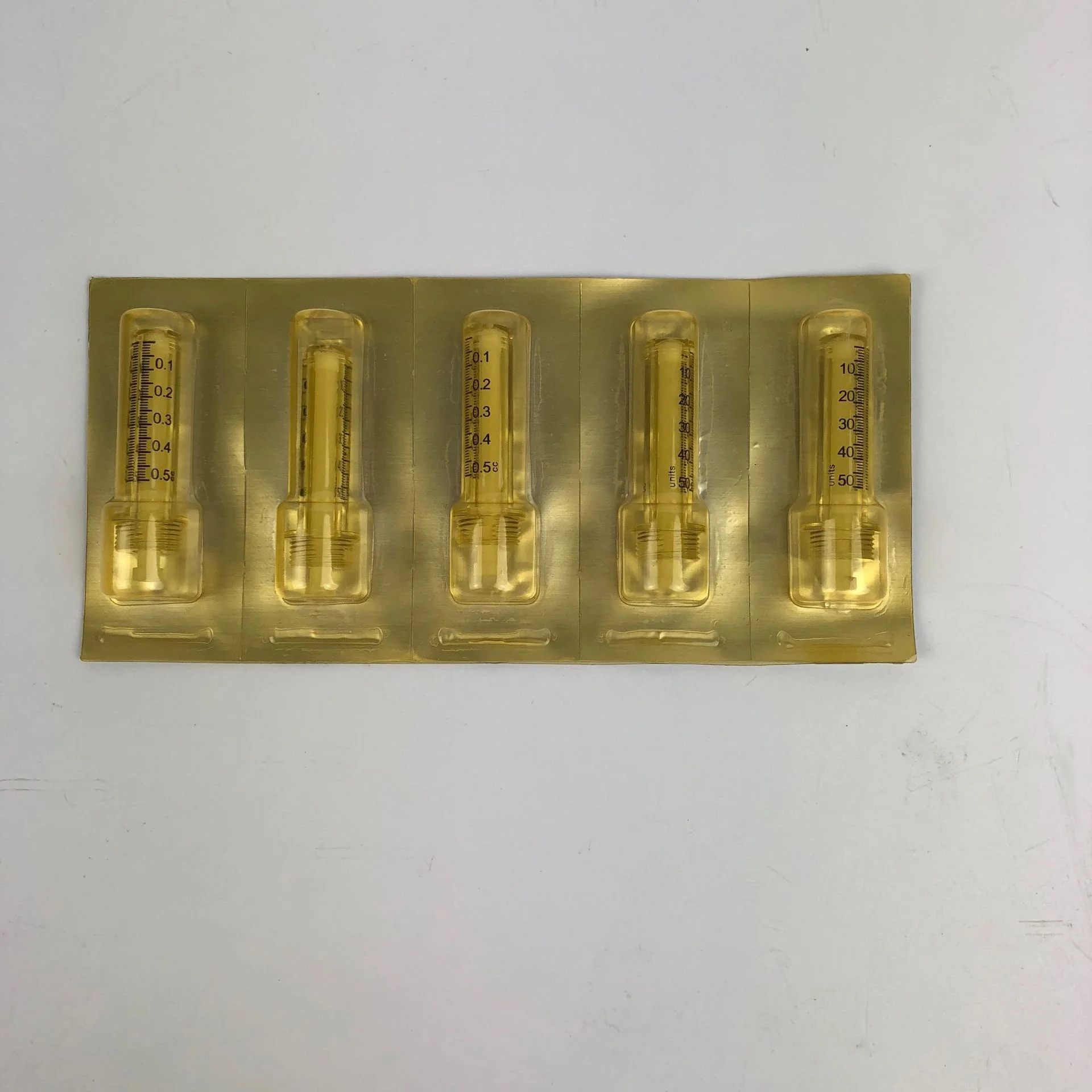 

0.5ml glass hyaluronique acid ampoule injection bottle free insulin syringes disposable for Hyaluronic injection pen