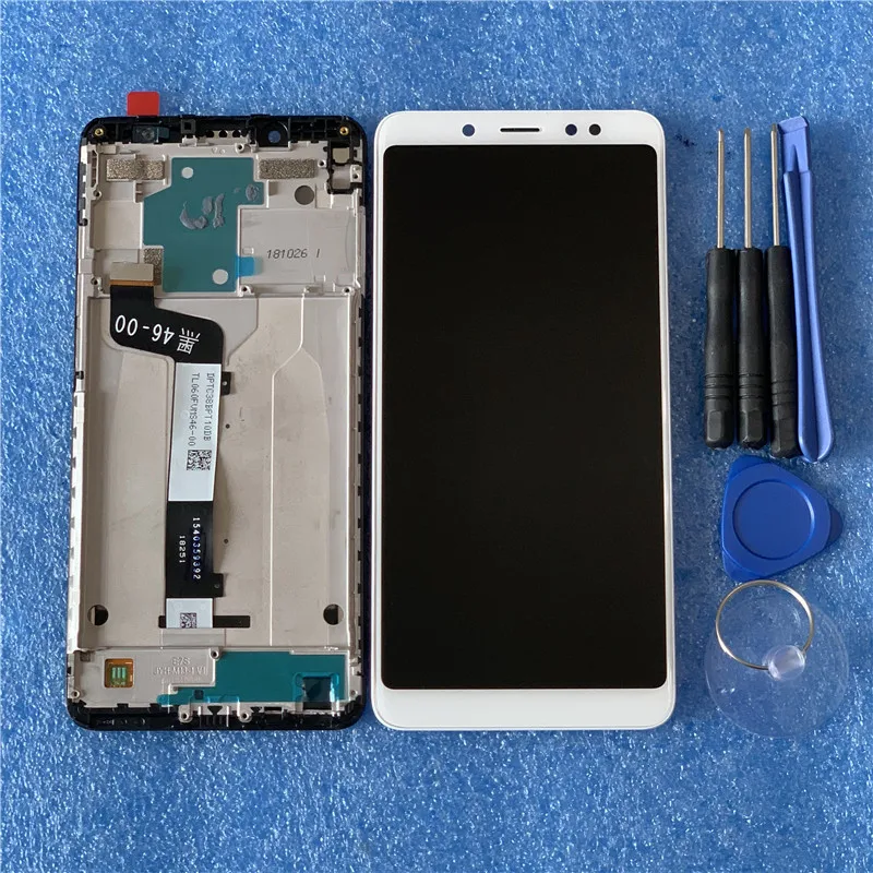 Axisinternational для Xiaomi Redmi Note 5 Pro Redmi Note 5 с рамкой ЖК-экрана и сенсорной панелью дигитайзер