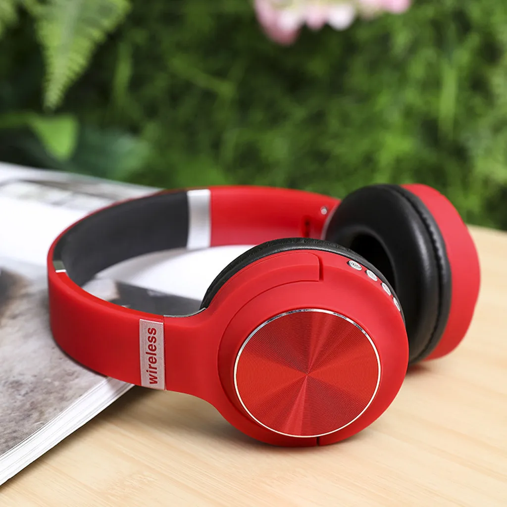Беспроводная bluetooth-гарнитура наушники карта радио наушники AUX аудио кабели складные беспроводные наушники