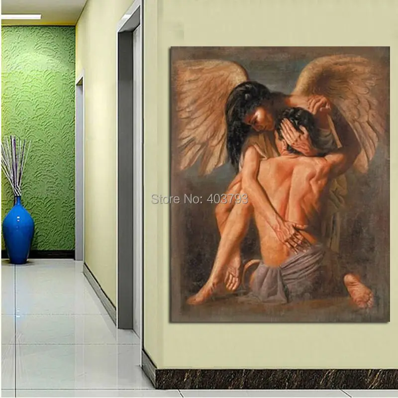 100% современная ручная роспись большие холсты Масляные картины абстрактные