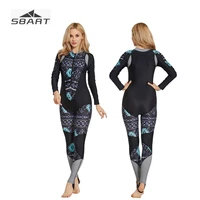 sbart summer women nylon lycra rash guard one piece suits anti uv swimsuit waterski wet suit for scuba diving surfing snorkeling