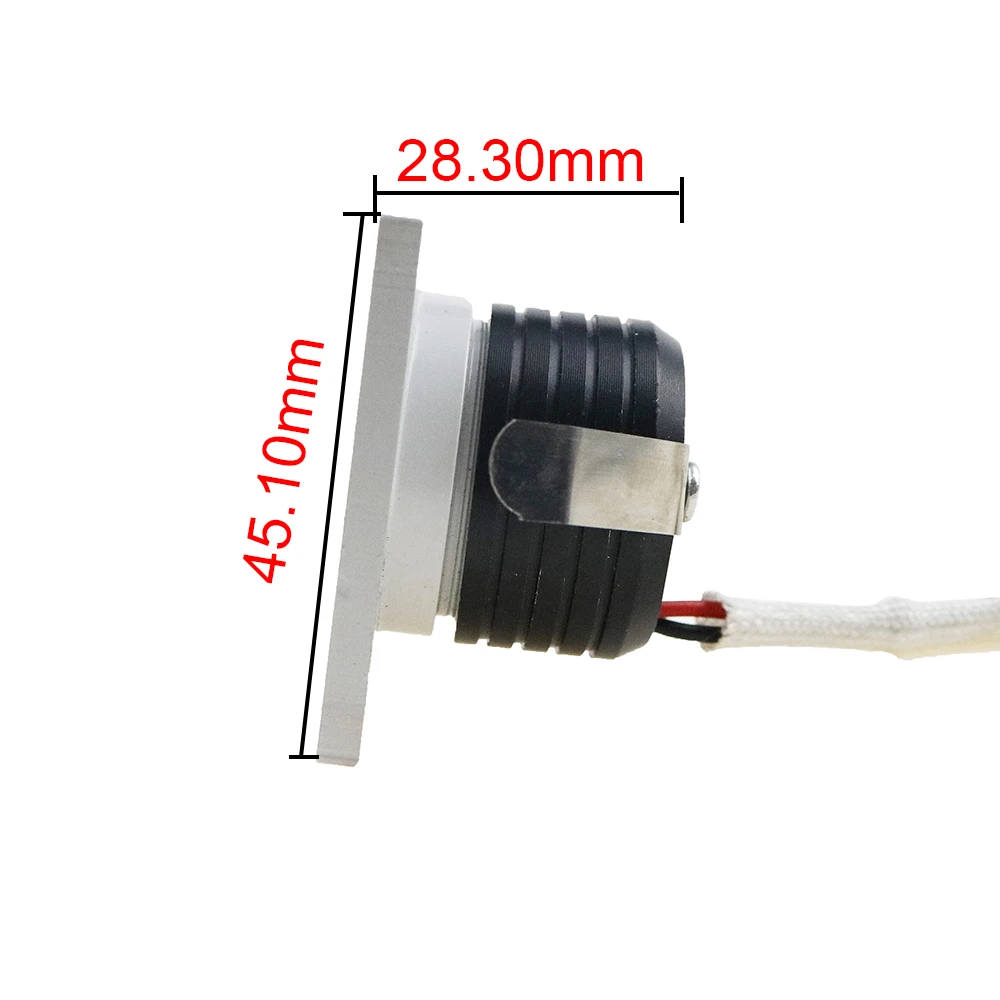 Китайский Цветной СВЕТОДИОДНЫЙ потолочный светильник 3 Вт белый маленький