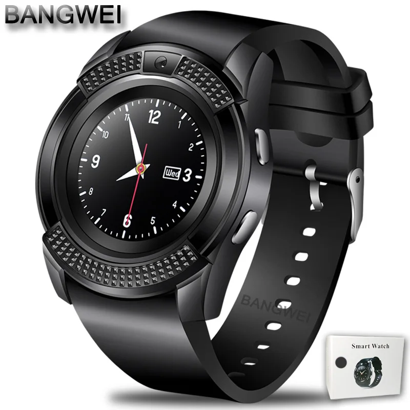 all black LIGE Новые смарт-часы для женщин СВЕТОДИОДНЫЙ цветной экран модные спортивные Шагомер Часы Android смарт-телефон часы Relogio inteligente+ коробка - Цвет: all black