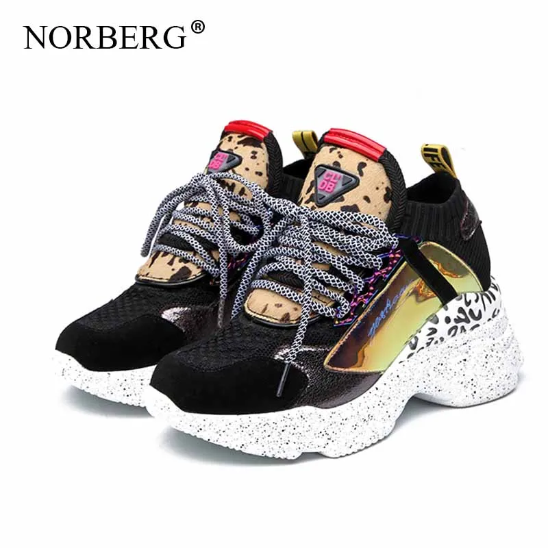 NORBBERG/Новые кроссовки; женские белые кроссовки на платформе; обувь из меха пони; повседневная обувь на плоской подошве; дышащая мягкая женская обувь на массивном каблуке; size35-42
