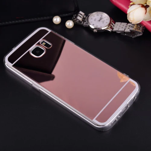 Luxury Mirror Soft TPU Silicone Cover For Samsung Galaxy A3 A5 A7 2017 J1 J2 J3 J5 J7 2016 S7 S6 Edge S5 Grand Prime Case Phone | Мобильные