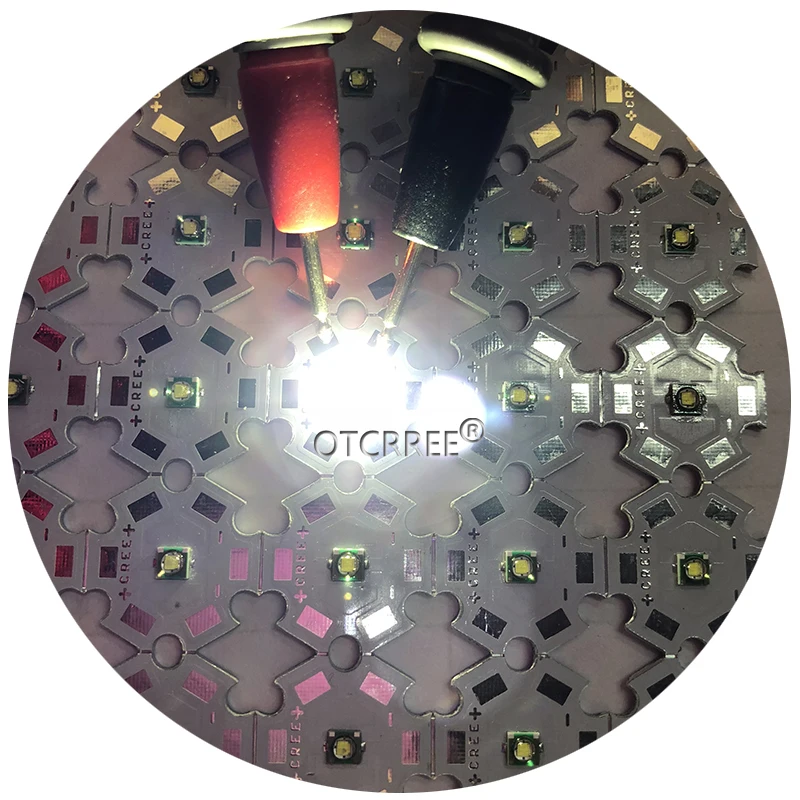 5 шт. Cree светодиодный XPE XP-E R3 3535 SMD 1 Вт 3 Вт светодиодный Диод высокой мощности холодный теплый белый красный зеленый синий желтый с 20 мм 16 мм печатной платы