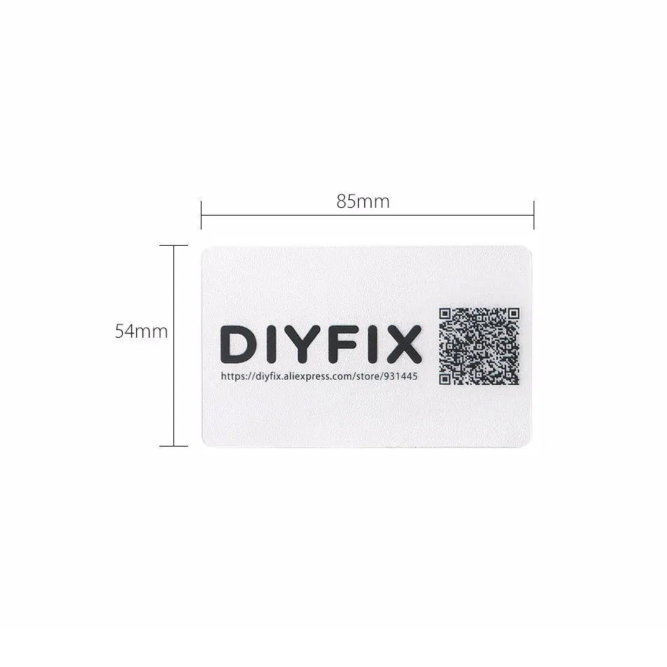 DIYFIX 10 шт. пластиковая карта для Android iOS мобильный телефон скребок открытия iPad