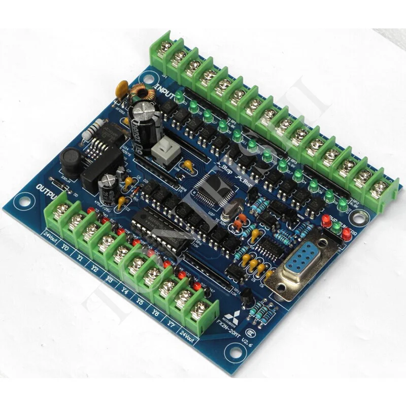 

PLC domestic industrial control board FX2N 20MT programmable controller online monitoring power down
