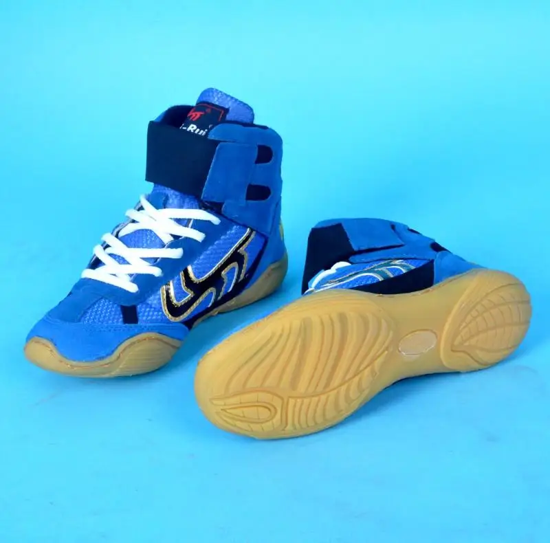 

Large Size Wrestling Combat Shoes Boxing Boots Training Competition Sneakers