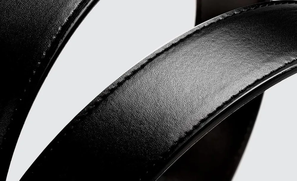 Xiaomi мужской кожаный ремень с автоматической пряжкой верхний слой кожаный Молодежный Бизнес Повседневный ремень для умного дома