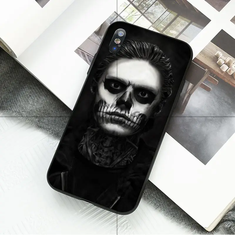 Ruicaica TV American Horror Story черный мягкий силиконовый чехол для телефона Apple iPhone 8 7 6 6S Plus X XS