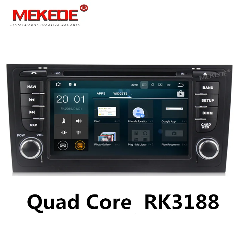 Android 7 1 автомобильный dvd плеер радио авто стерео для AUDI A6 1997 2005 Allroad 2000 2006 GPS