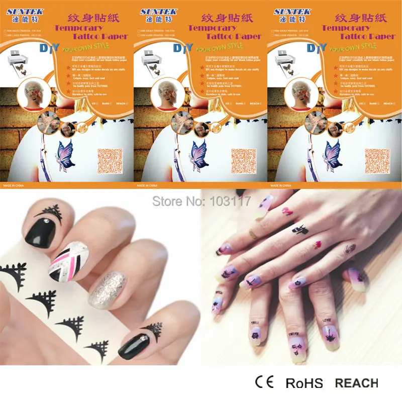Временные татуировки оптом водная переводная наклейка для красоты ногтей