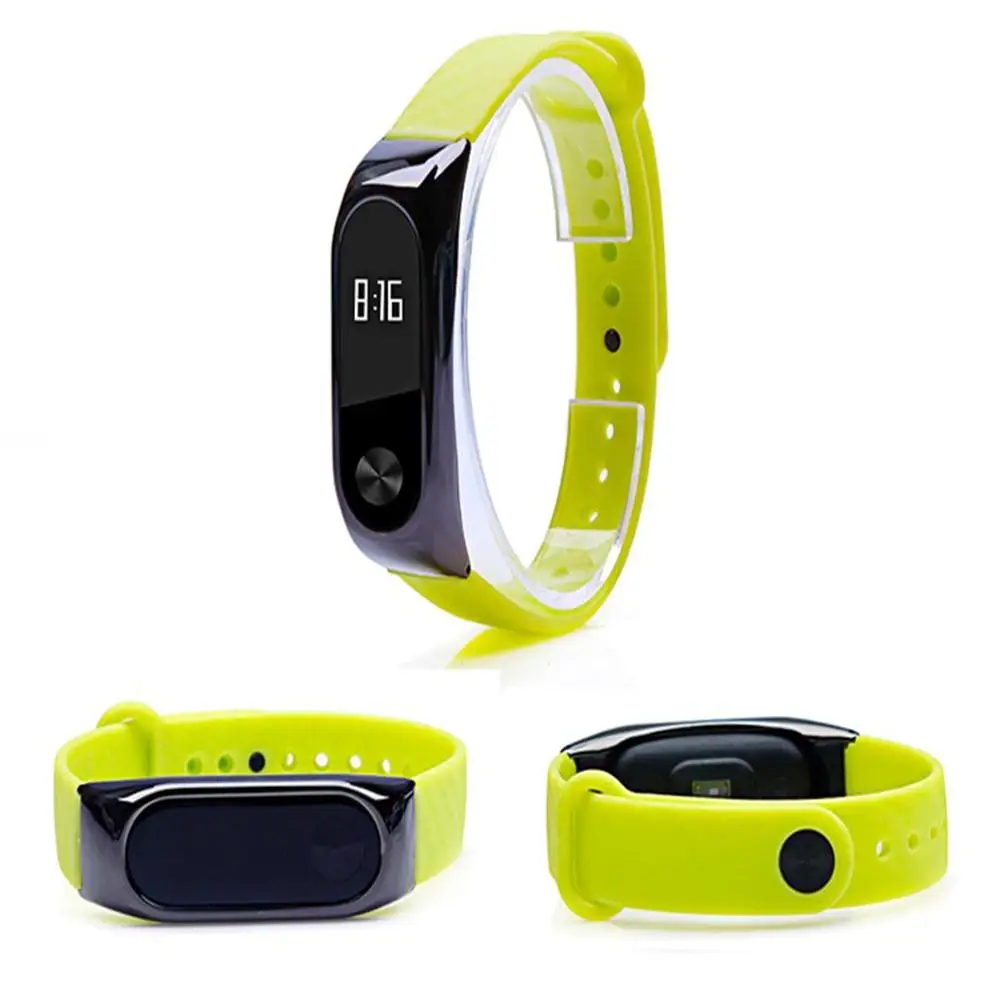 Металлический корпус красочные ремешок Браслет замена Smart Band Интимные