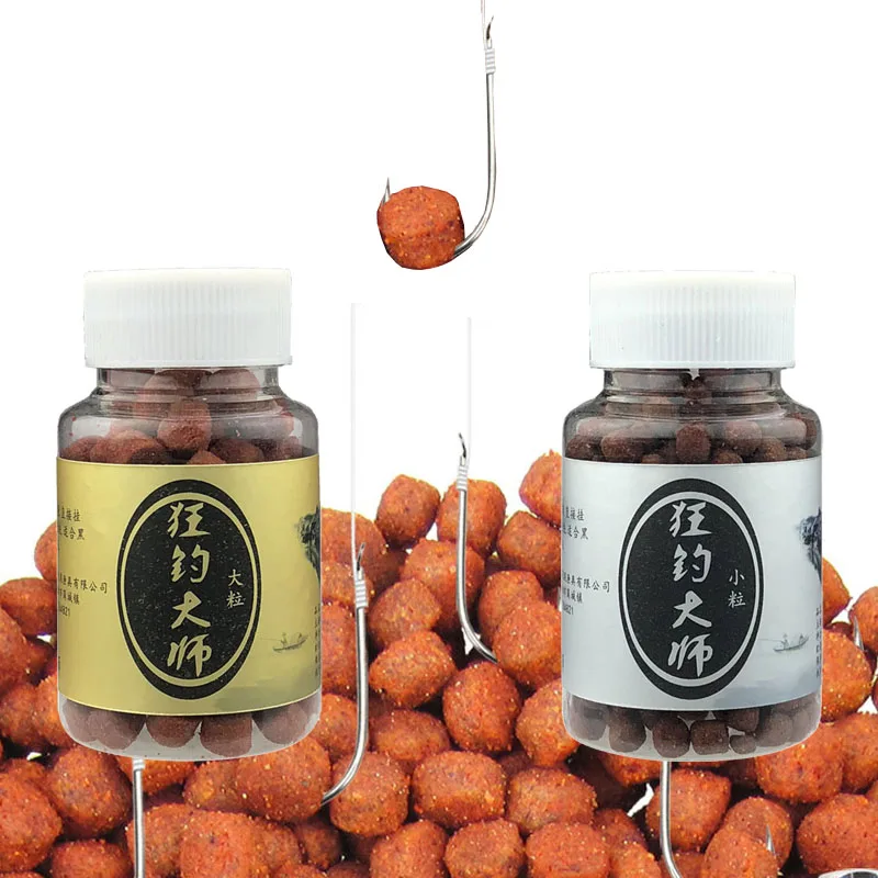 Рыболовные приманки ферментация Flavored Boili Crucian для ловли карпа сома soundbait Feeder Boilie