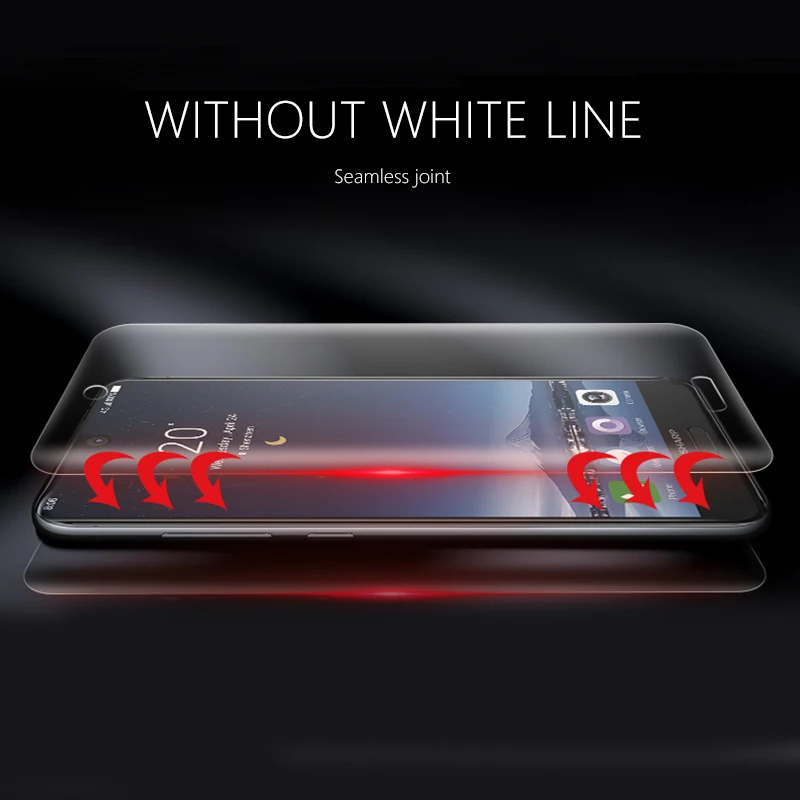 Premium 3D Curved Film For Sharp Aquos S2 S3 mini Screen Protector Explosion-proof Full Hydration Not Tempered Glass | Мобильные