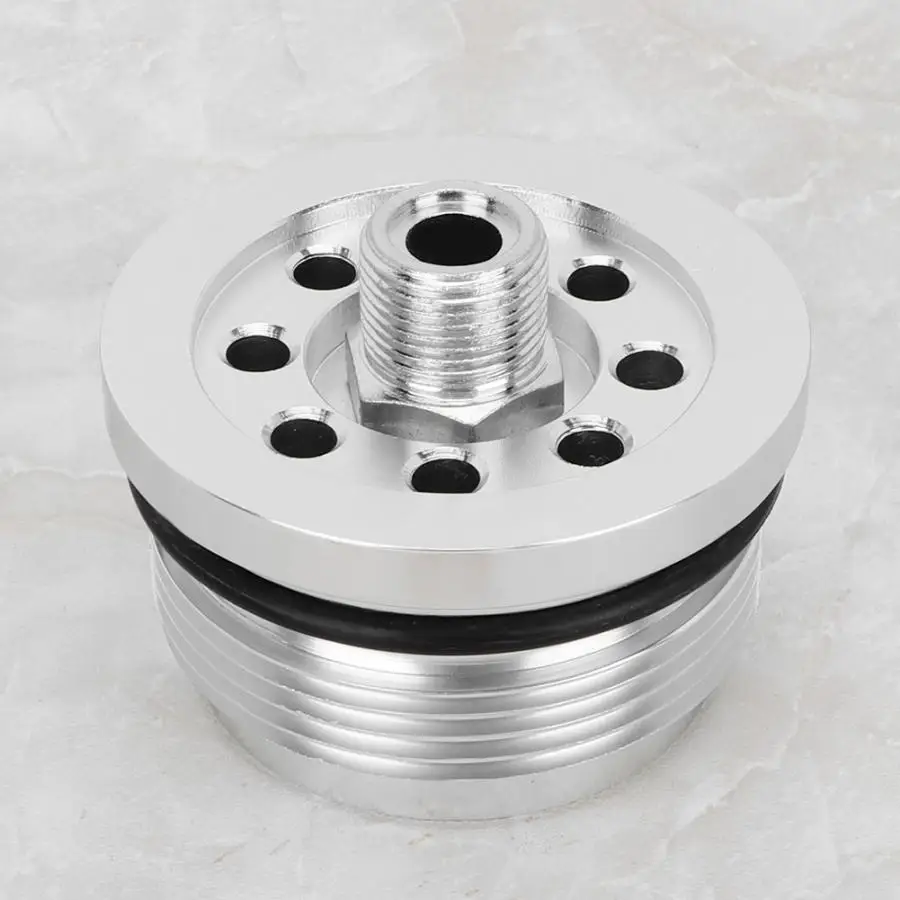 Aluminium Alloy Oil Filter Conversion Adapter Connector Fits for Toyota GT-86 2011- Oil Filter Adapter Car Accessories